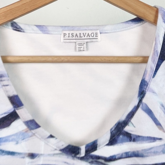 NWT PJ Salvage Peachy Party Printed Bralette Crop Tank Top - Picture 6 of 6